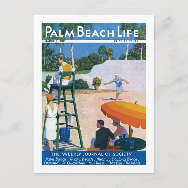 Postal Palm Beach Life #14 (Anverso)