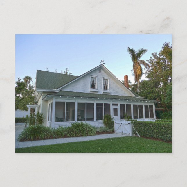 Postal Palm Cottage, Nápoles, Florida (Anverso)