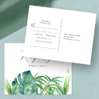 Palm Lees Tropicales Solicitud de Canción RSVP