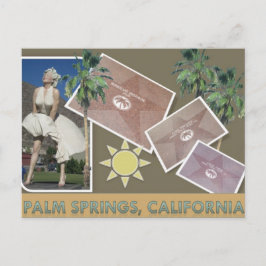 POSTAL PALM SPRINGS #1 POSTCARD