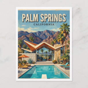 Postal Palm Springs Alexander House California