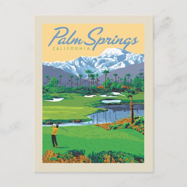 Postal Palm Springs, California (Anverso)