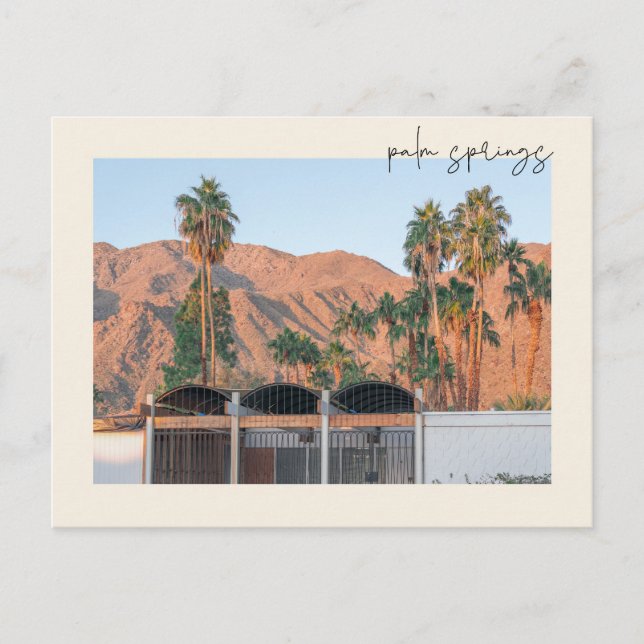 Postal Palm Springs California (Anverso)