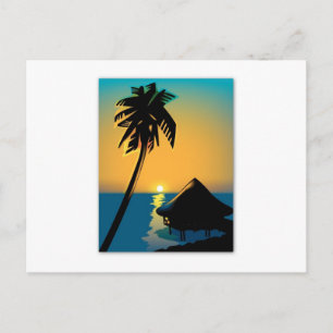 Postal Palm Sunset