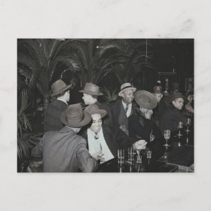 Postal Palm Tavern 47th Street coloreada