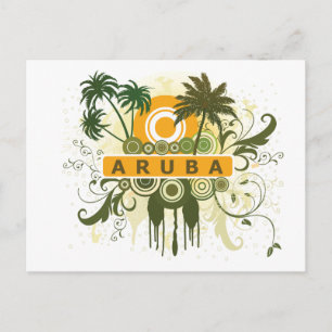 Postal Palm Tree Aruba