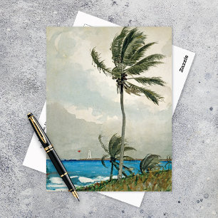 Postal Palm Tree Nassau Winslow Homer