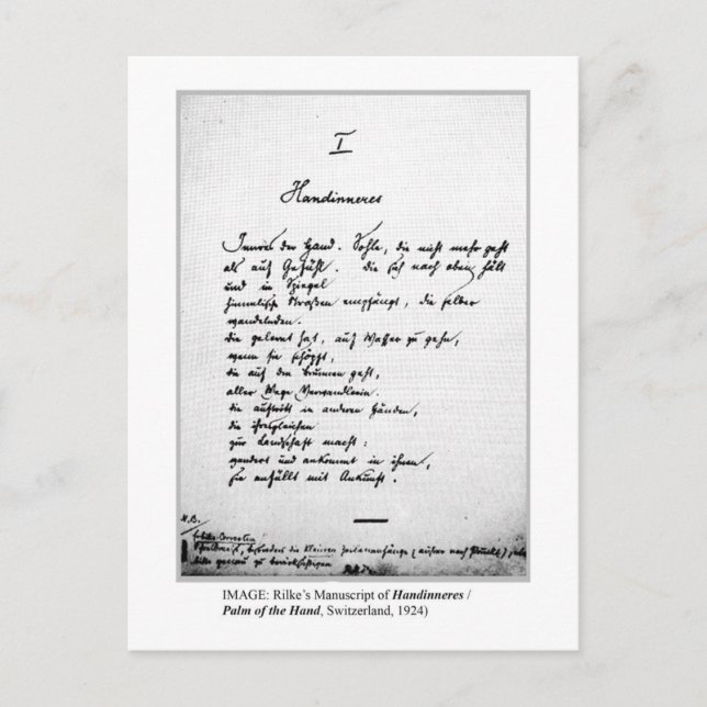 POSTAL PALMA DE LA MANO (Anverso)