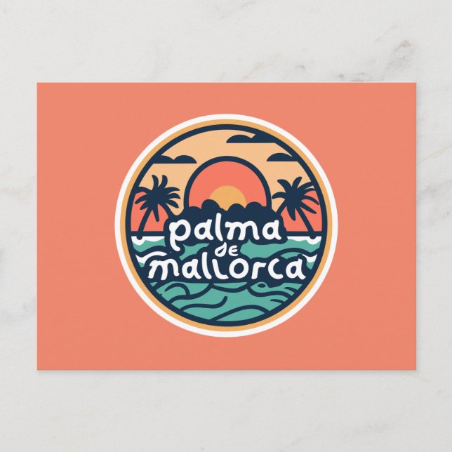 Postal Palma de Mallorca (Anverso)