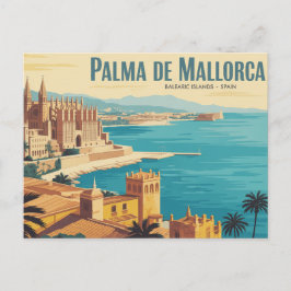 Postal Palma de Mallorca  Islas Baleares