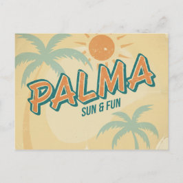 Postal Palma de Mallorca, Sol y Diversión