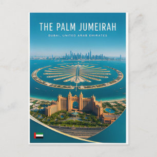 Postal Palma Jumeirah Dubái EAU Escape isla 🗺️