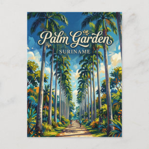 Postal Palmentuin (Jardín de Palmeras) Surinam