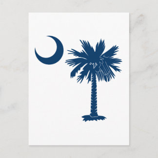 Postal Palmetto azul