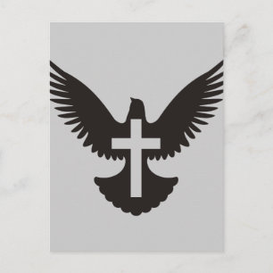 Postal Palo con cruz
