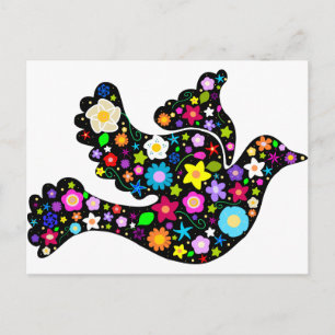 Postal Palo de flores de verano