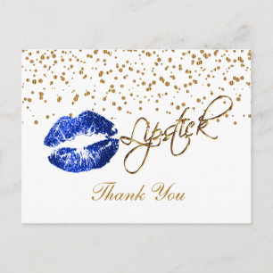 Postal Palo de labios - Gracias