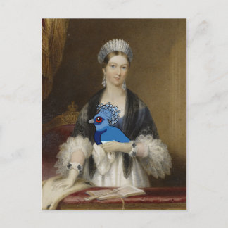 Postal Paloma de la Reina Victoria