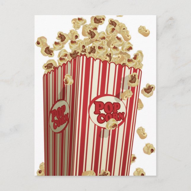 Postal palomitas de la película (Anverso)