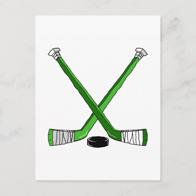 Postal Palos de hockey (Anverso)