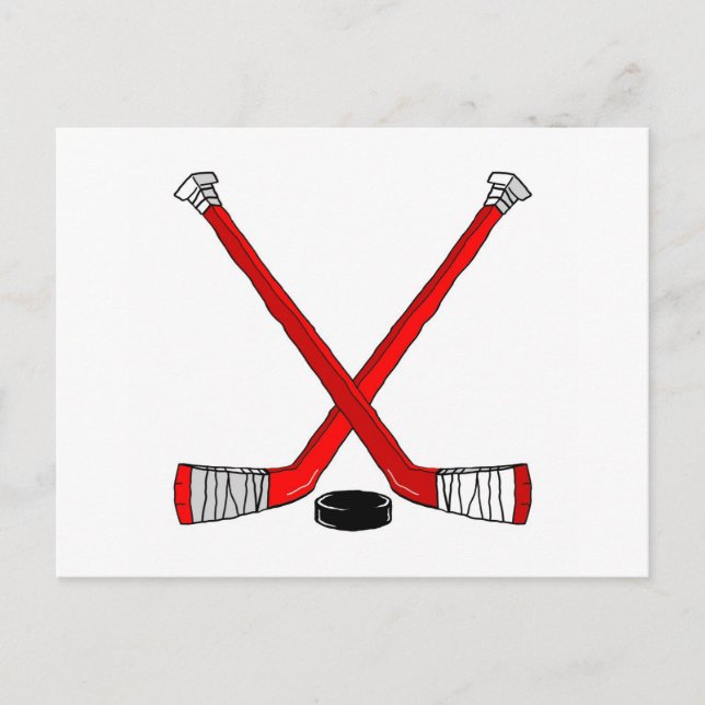 Postal Palos de hockey (Anverso)