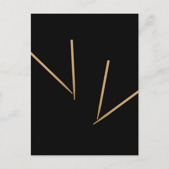 Postal Palos de tambor (Anverso)