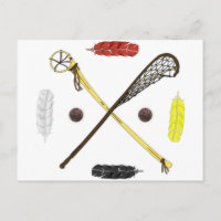 Palos tradicionales de Lacrosse