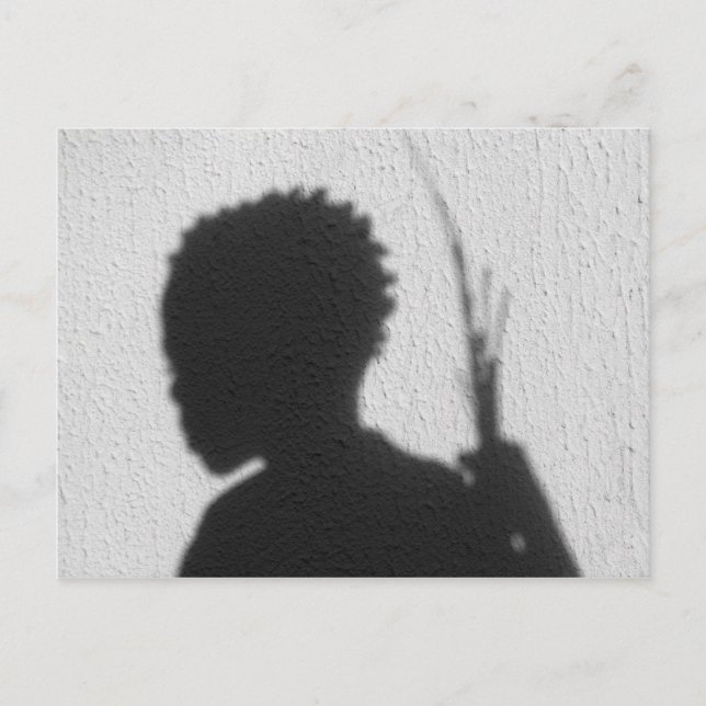 Postal palos y piedra (Anverso)