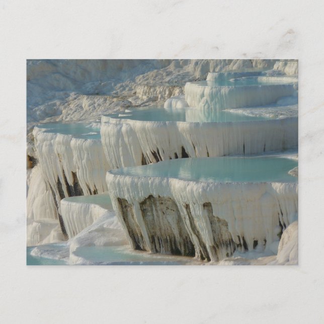 Postal Pamukkale Patrimonio de la Humanidad de la UNESCO (Anverso)