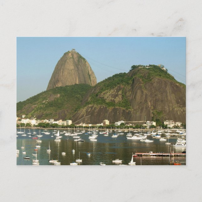 Postal "Pan de Azúcar, Río de Janeiro" (Anverso)
