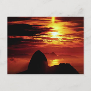 Postal Pan de Azúcar, Río de Janeiro (Brasil)