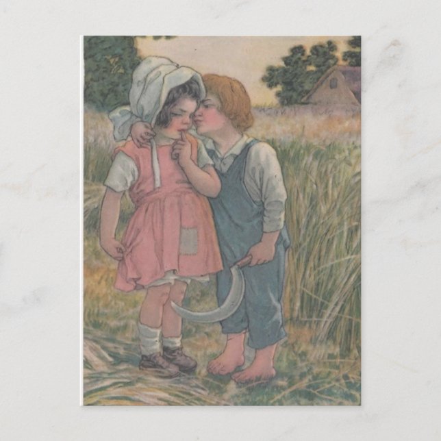 Postal Pan de Betsy Ross que hace publicidad de la (Anverso)