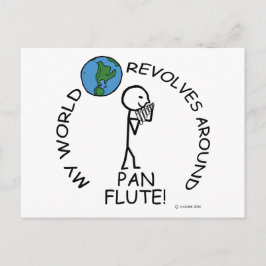 Postal Pan Flute - El mundo gira