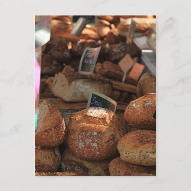 Postal Pan francés por ProvenceProvence (Anverso)