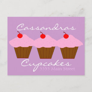 Postal Panadería Cupcake