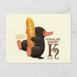 Postal Panadería Kowalski - Niffler Con Pan