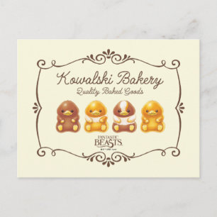 Postal Panadería Kowalski - Nifflers para bebés