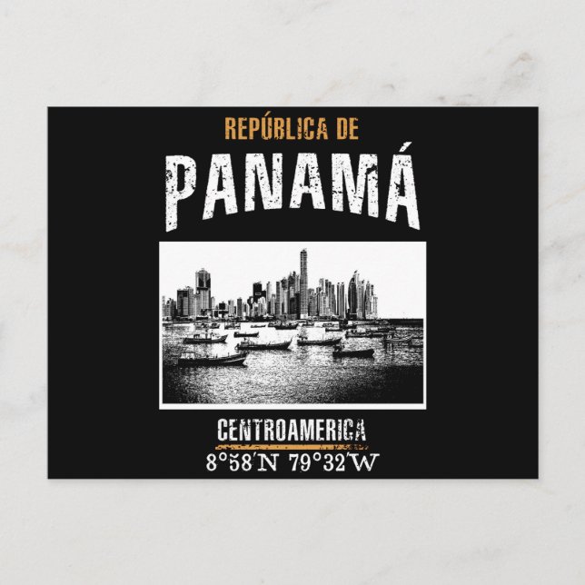 Postal Panamá (Anverso)
