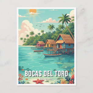 Postal Panamá Bocas del Toro Viajes 