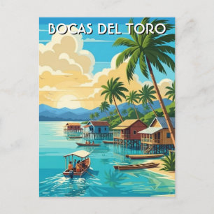 Postal Panamá Bocas del Toro Viajes 