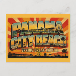 Postal Panama City Beach Florida Capital de la Primavera