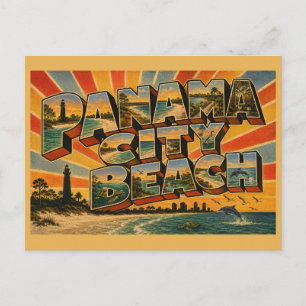Postal Panama City Beach Florida Parques Estatales Costa