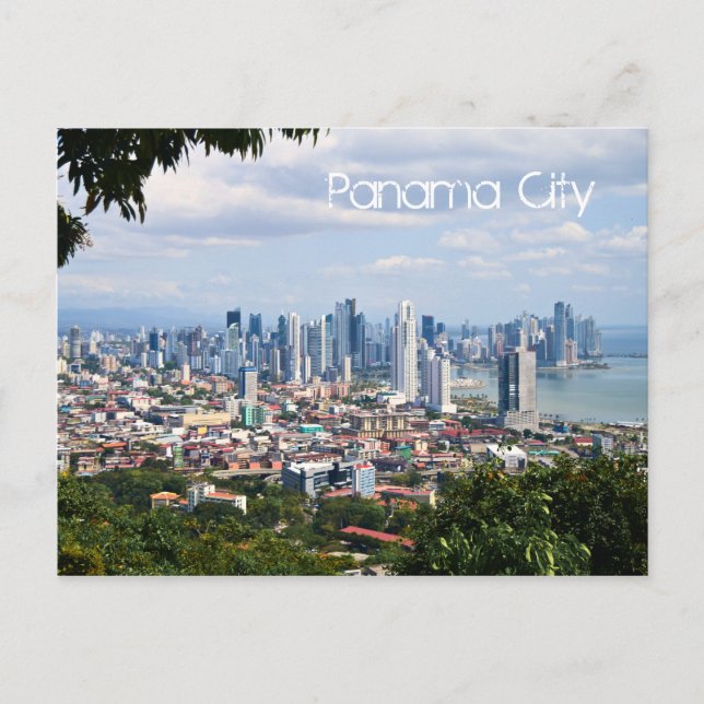 Postal Panamá-Stadt (Anverso)