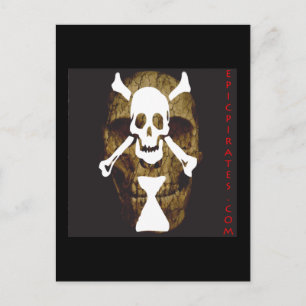 Postal Pancarta de los piratas épicos #10