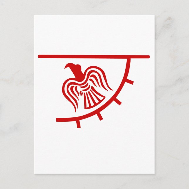 Postal Pancarta Viking Eagle (Anverso)