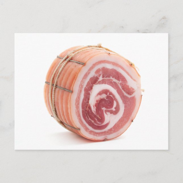 Postal Pancetta piacentina (Anverso)