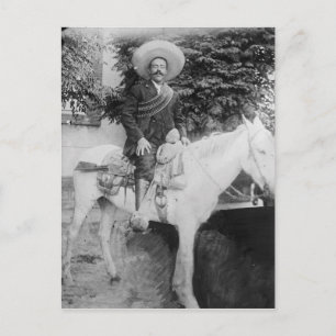 Postal Pancho Villa General Revolucionario Mexicano
