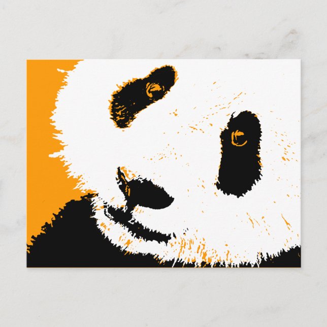 Postal panda. (Anverso)