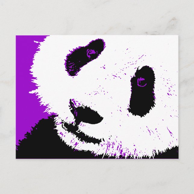 Postal panda. (Anverso)