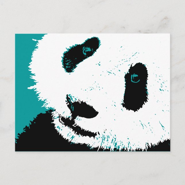 Postal panda. (Anverso)